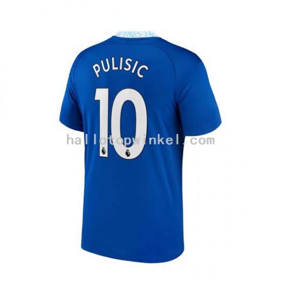 Chelsea Voetbalshirt Christian Pulisic 10 Heren Thuis Tenue 2022-2023 Korte Mouw