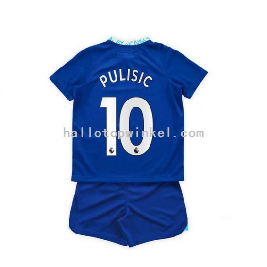 Chelsea Voetbalshirt Christian Pulisic 10 Kleuters/Kids Thuis Tenue 2022-2023 Korte Mouw
