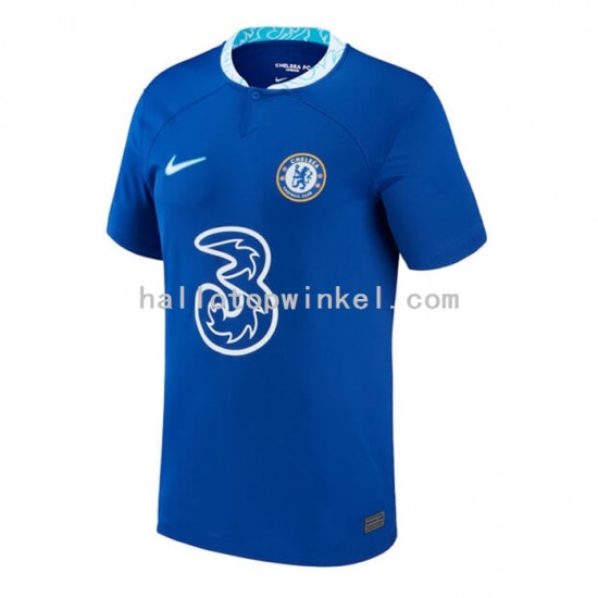 Chelsea Voetbalshirt Heren Thuis Tenue 2022-2023 Korte Mouw
