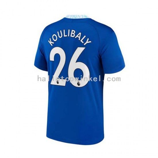 Chelsea Voetbalshirt Kalidou Koulibaly 26 Heren Thuis Tenue 2022-2023 Korte Mouw