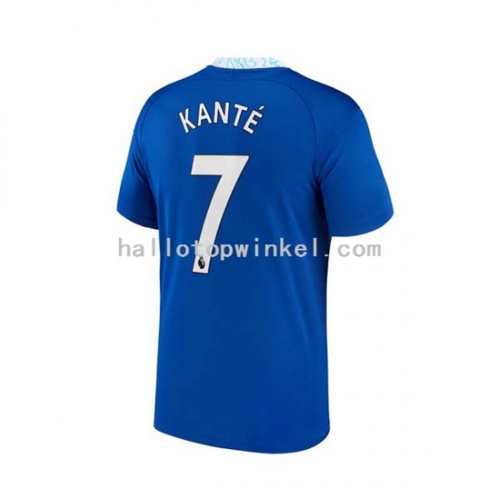 Chelsea Voetbalshirt Kante 7 Heren Thuis Tenue 2022-2023 Korte Mouw