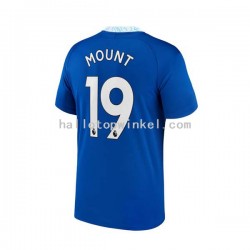 Chelsea Voetbalshirt Mason Mount 19 Heren Thuis Tenue 2022-2023 Korte Mouw