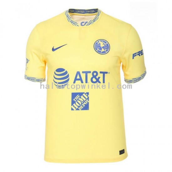 Club América Voetbalshirt Heren Thuis Tenue 2022-2023 Korte Mouw