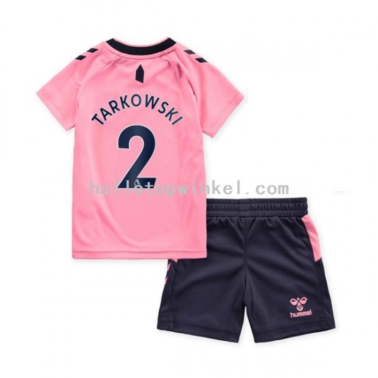Everton Voetbalshirt James Tarkowski 2 Kleuters/Kids Uit Tenue 2022-2023 Korte Mouw