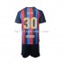 FC Barcelona Voetbalshirt Gavi 30 Kleuters/Kids Thuis Tenue 2022-2023 Korte Mouw
