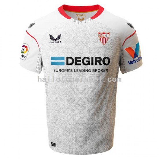 Sevilla FC Voetbalshirt Heren Thuis Tenue 2022-2023 Korte Mouw