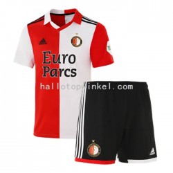 Feyenoord Rotterdam Voetbalshirt Kleuters/Kids Thuis Tenue 2022-2023 Korte Mouw