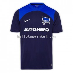 Hertha BSC Voetbalshirt Heren Uit Tenue 2022-2023 Korte Mouw