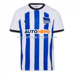 Hertha BSC Voetbalshirt Heren Thuis Tenue 2022-2023 Korte Mouw