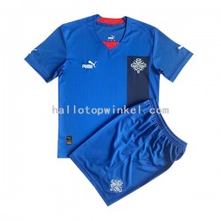 IJsland Voetbalshirt Kleuters/Kids Thuis Tenue 2022 Korte Mouw