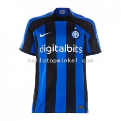 Inter Milan Voetbalshirt Heren Thuis Tenue 2022-2023 Korte Mouw