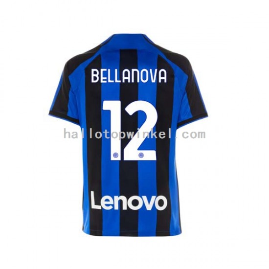 Inter Milan Voetbalshirt Raoul Bellanova 12 Heren Thuis Tenue 2022-2023 Korte Mouw