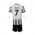 Juventus Voetbalshirt Chiesa 7 Kleuters/Kids Thuis Tenue 2022-2023 Korte Mouw