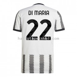 Juventus Voetbalshirt Di Maria 22 Heren Thuis Tenue 2022-2023 Korte Mouw