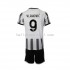 Juventus Voetbalshirt Vlahovic 9 Kleuters/Kids Thuis Tenue 2022-2023 Korte Mouw