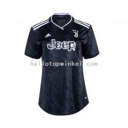 Juventus Voetbalshirt Dames Uit Tenue 2022-2023 Korte Mouw