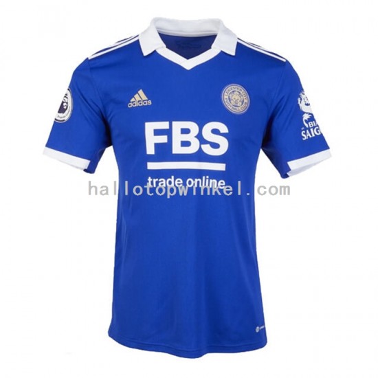 Leicester City Voetbalshirt Heren Thuis Tenue 2022-2023 Korte Mouw