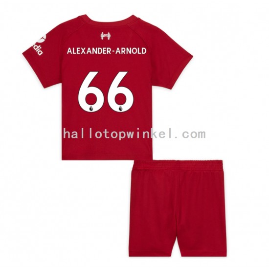 Liverpool Voetbalshirt Alexander-Arnold 66 Kleuters/Kids Thuis Tenue 2022-2023 Korte Mouw