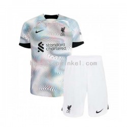 Liverpool Voetbalshirt Kleuters/Kids Uit Tenue 2022-2023 Korte Mouw