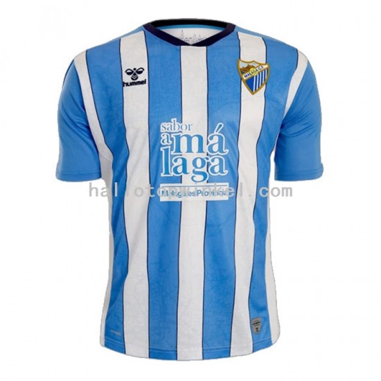 Málaga CF Voetbalshirt Heren Thuis Tenue 2022-2023 Korte Mouw
