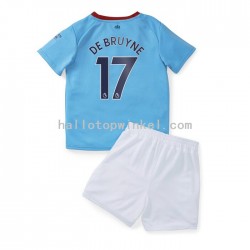 Manchester City Voetbalshirt De Bruyne 17 Kleuters/Kids Thuis Tenue 2022-2023 Korte Mouw