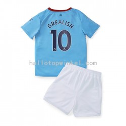 Manchester City Voetbalshirt Grealish 10 Kleuters/Kids Thuis Tenue 2022-2023 Korte Mouw