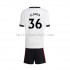 Manchester United Voetbalshirt Elanga 36 Kleuters/Kids Uit Tenue 2022-2023 Korte Mouw