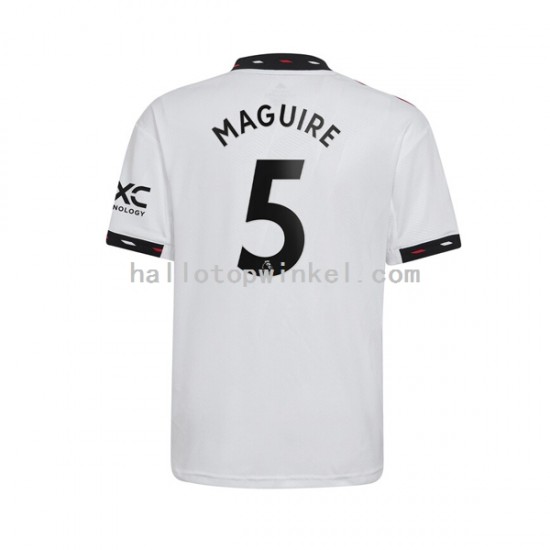 Manchester United Voetbalshirt Harry Maguire 5 Heren Uit Tenue 2022-2023 Korte Mouw