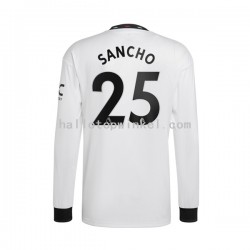 Manchester United Voetbalshirt Jadon Sancho 25 Heren Uit Tenue 2022-2023 Lange Mouw