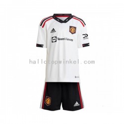 Manchester United Voetbalshirt Kleuters/Kids Uit Tenue 2022-2023 Korte Mouw