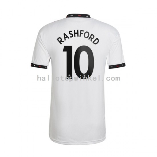 Manchester United Voetbalshirt Rashford 10 Heren Uit Tenue 2022-2023 Korte Mouw