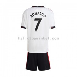 Manchester United Voetbalshirt Ronaldo 7 Kleuters/Kids Uit Tenue 2022-2023 Korte Mouw