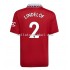 Manchester United Voetbalshirt Victor Lindelof 2 Heren Thuis Tenue 2022-2023 Korte Mouw
