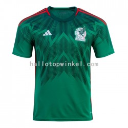 Mexico Voetbalshirt Heren Thuis Tenue WK 2022 Korte Mouw