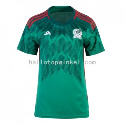 Mexico Voetbalshirt Dames Thuis Tenue 2022-2023 Korte Mouw