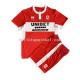 Middlesbrough Voetbalshirt Kleuters/Kids Thuis Tenue 2022-2023 Korte Mouw