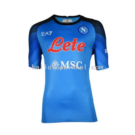 Napoli Voetbalshirt Heren Thuis Tenue 2022-2023 Korte Mouw
