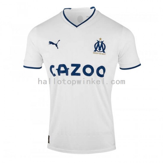 Olympique Marseille Voetbalshirt Heren Thuis Tenue 2022-2023 Korte Mouw