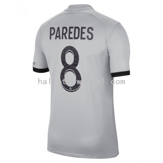 Paris Saint-Germain Voetbalshirt Leandro Paredes 8 Heren Uit Tenue 2022-2023 Korte Mouw