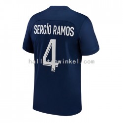 Paris Saint-Germain Voetbalshirt Sergio Ramos 4 Heren Thuis Tenue 2022-2023 Korte Mouw