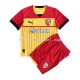 RC Lens Voetbalshirt Kleuters/Kids Thuis Tenue 2022-2023 Korte Mouw