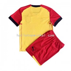RC Lens Voetbalshirt Kleuters/Kids Thuis Tenue 2022-2023 Korte Mouw