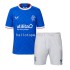 Rangers Voetbalshirt Kleuters/Kids Thuis Tenue 2022-2023 Korte Mouw