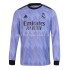 Real Madrid Voetbalshirt Heren Uit Tenue 2022-2023 Lange Mouw