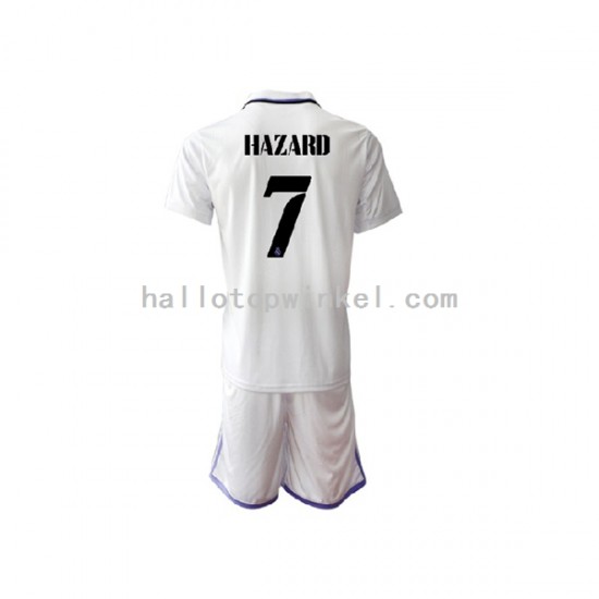 Real Madrid Voetbalshirt Eden Hazard 7 Kleuters/Kids Thuis Tenue 2022-2023 Korte Mouw