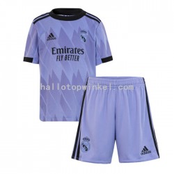 Real Madrid Voetbalshirt Kleuters/Kids Uit Tenue 2022-2023 Korte Mouw