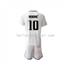 Real Madrid Voetbalshirt Modrić 10 Kleuters/Kids Thuis Tenue 2022-2023 Korte Mouw