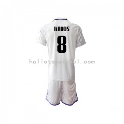 Real Madrid Voetbalshirt Toni Kroos 8 Kleuters/Kids Thuis Tenue 2022-2023 Korte Mouw
