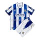 Real Sociedad Voetbalshirt Kleuters/Kids Thuis Tenue 2022-2023 Korte Mouw