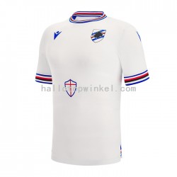 Sampdoria Voetbalshirt Heren Uit Tenue 2022-2023 Korte Mouw